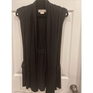 Women’s Michael Kors Black Open Front Cardigan - Size: S/P